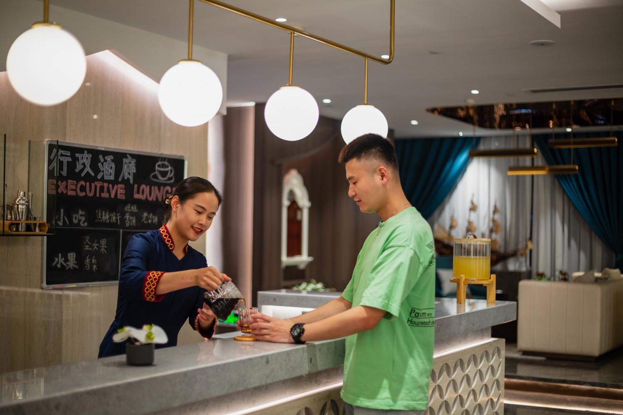 Guangzhou Wogo Yuanbao Hotel-Zhujiang New Town-Free Canton Fair Shuttle Bus & Overseas Buyer Registration Services Luaran gambar