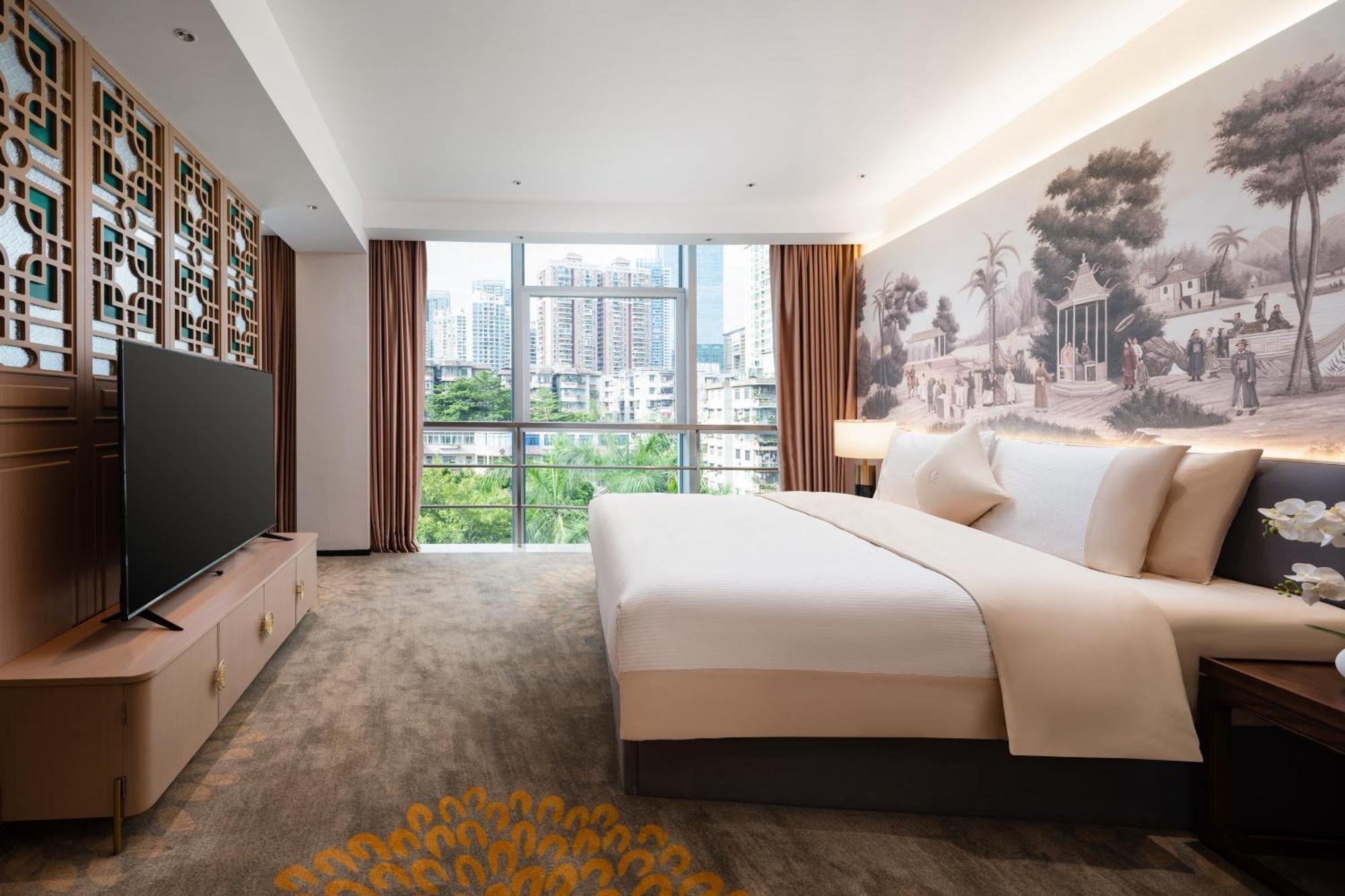 Guangzhou Wogo Yuanbao Hotel-Zhujiang New Town-Free Canton Fair Shuttle Bus & Overseas Buyer Registration Services Luaran gambar