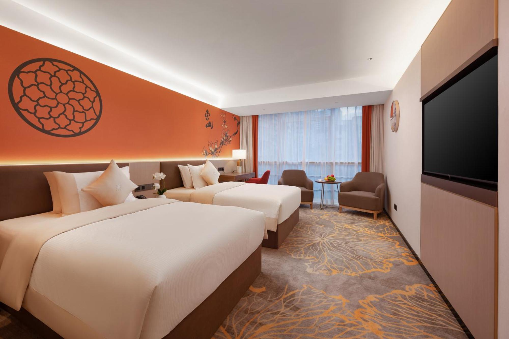 Guangzhou Wogo Yuanbao Hotel-Zhujiang New Town-Free Canton Fair Shuttle Bus & Overseas Buyer Registration Services Luaran gambar