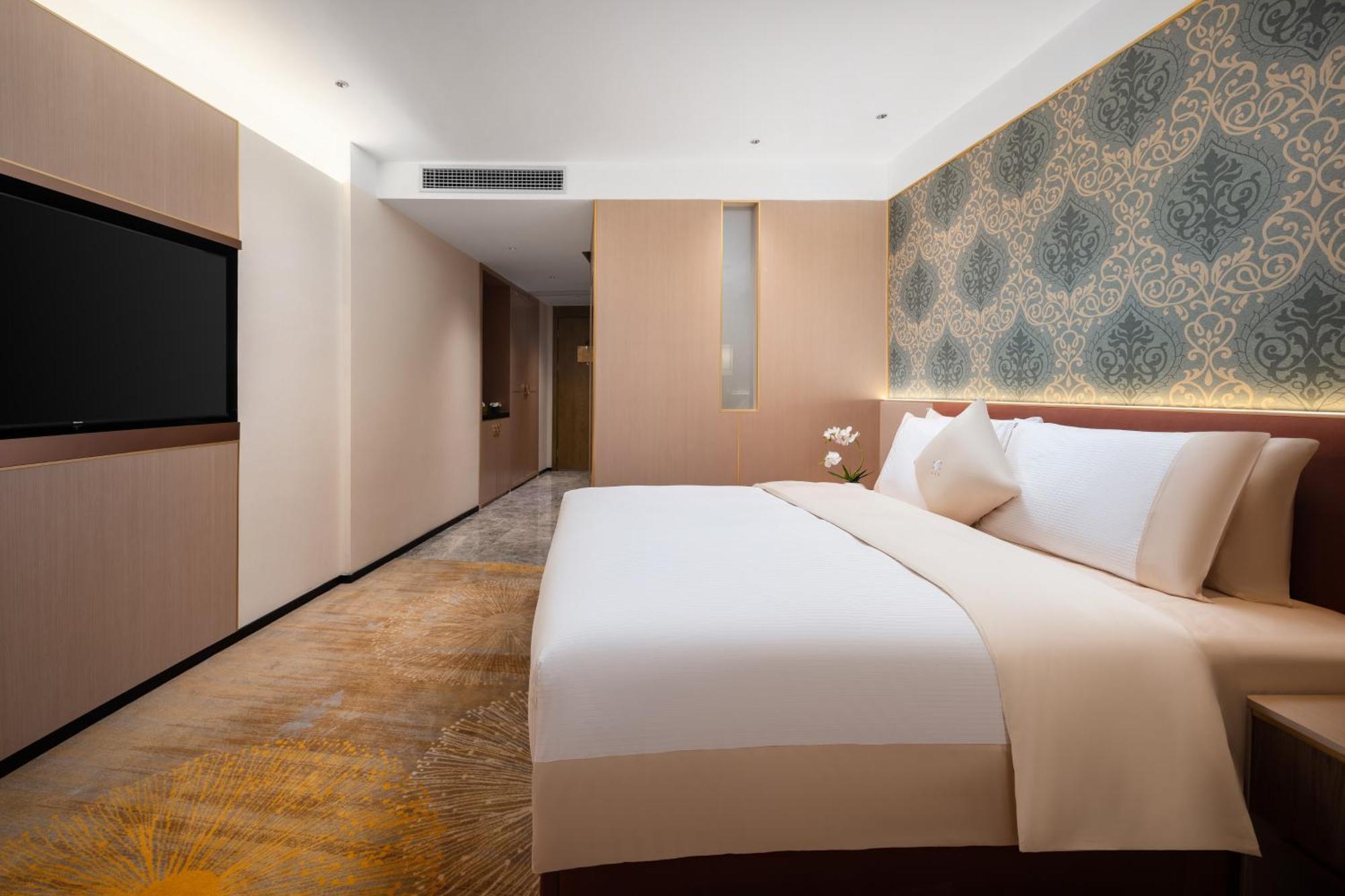 Guangzhou Wogo Yuanbao Hotel-Zhujiang New Town-Free Canton Fair Shuttle Bus & Overseas Buyer Registration Services Luaran gambar